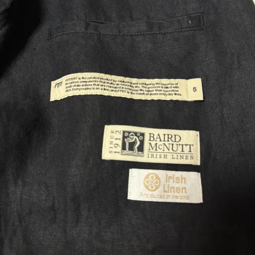 [SOLD OUT] 포터리 아이리쉬 린넨 컴포트 블레이저 5사이즈