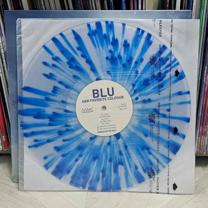 [BUNJANG] Blu Her Favorite Color Splatter LP / Blu - Her Favorite Colo(u)r - 블루 스플래터 LP