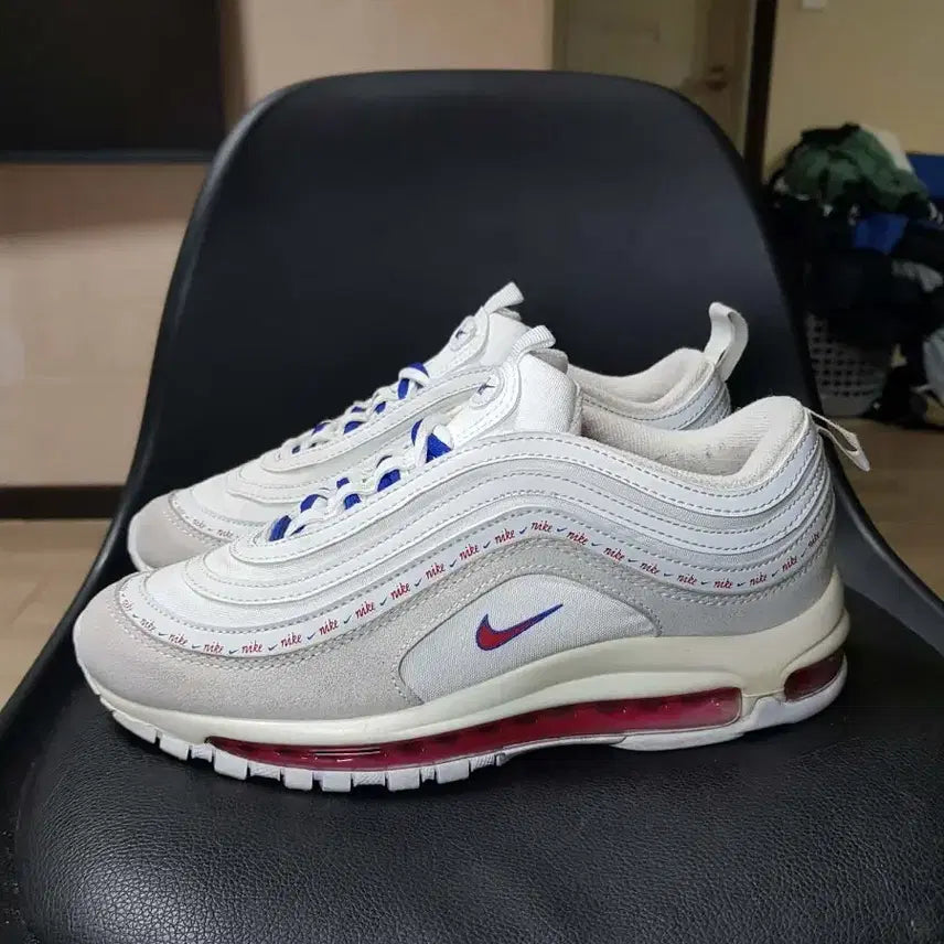 [SOLD OUT] 나이키 에어맥스 97 화이트 네이비 레드250