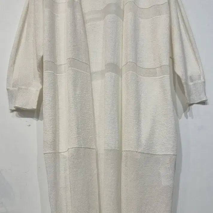 [BUNJANG] IT MICHAA Ivory Long Cardigan / IT MICHAA 아이보리 롱 가디건