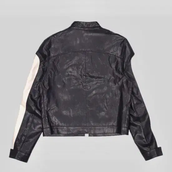 [BUNJANG] TheOpenProduct Rider Jacket Black and White / 더오픈프로덕트 라이더 자켓 블랙 화이트 1