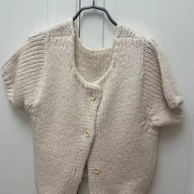 [BUNJANG] Short Sleeve Knit Cardigan / 반팔니트가디건