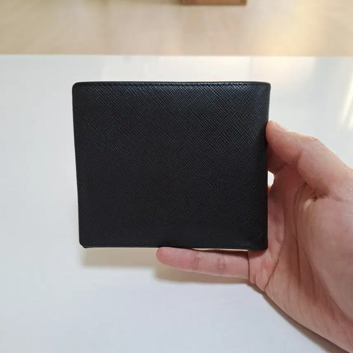 [BUNJANG] Prada Saffiano Leather Bifold Wallet / [100%/정품] 프라다 사피아노 레더 반지갑