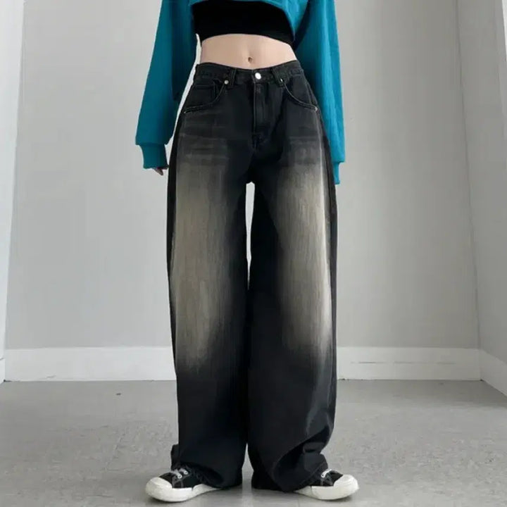 [BUNJANG] OOTJ Washed Denim Pants / OOTJ 워싱 데님 팬츠