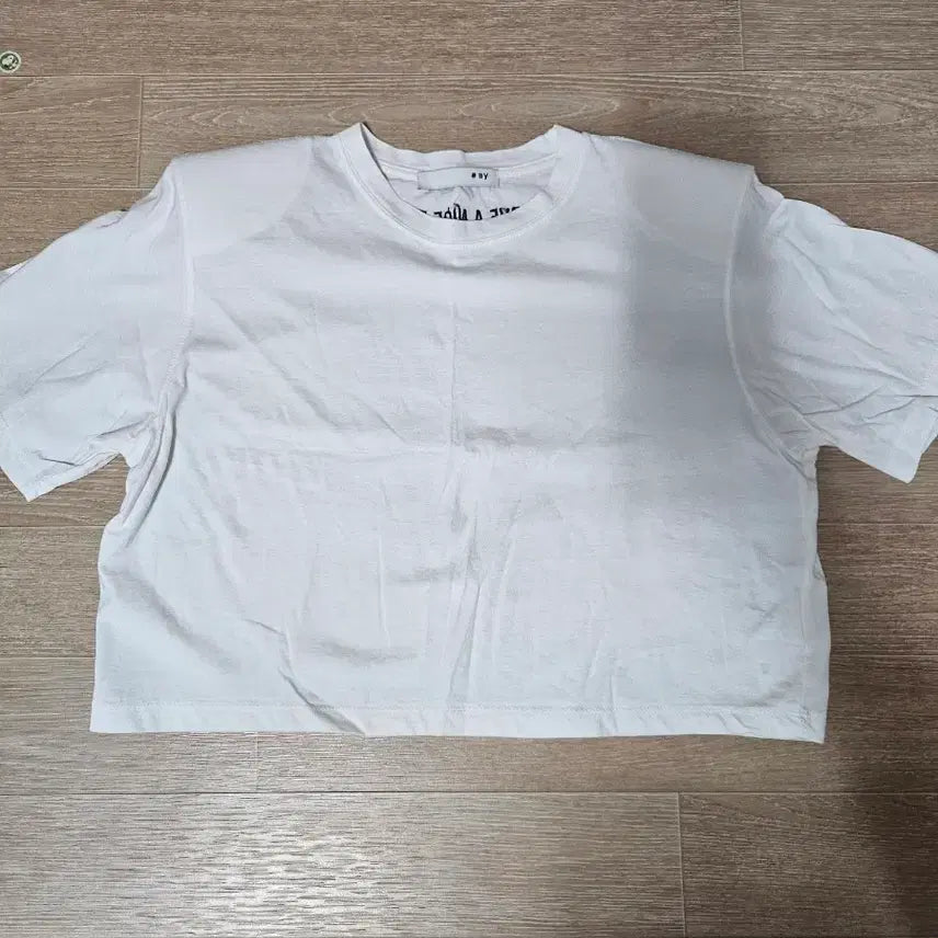 [BUNJANG] Visson21 Cropped T-shirt / 인스타 바이쑨21 반팔티 -새거