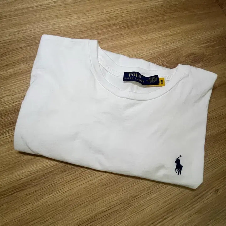 [BUNJANG] Polo Ralph Lauren White T-shirt M / 폴로 랄프로렌 흰색 반팔 티셔츠 M