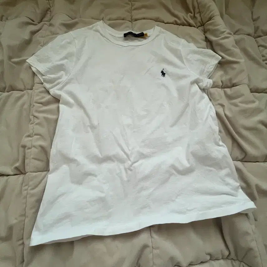 [BUNJANG] Polo Ralph Lauren White T-shirt M / 폴로 랄프로렌 흰색 반팔 티셔츠 M