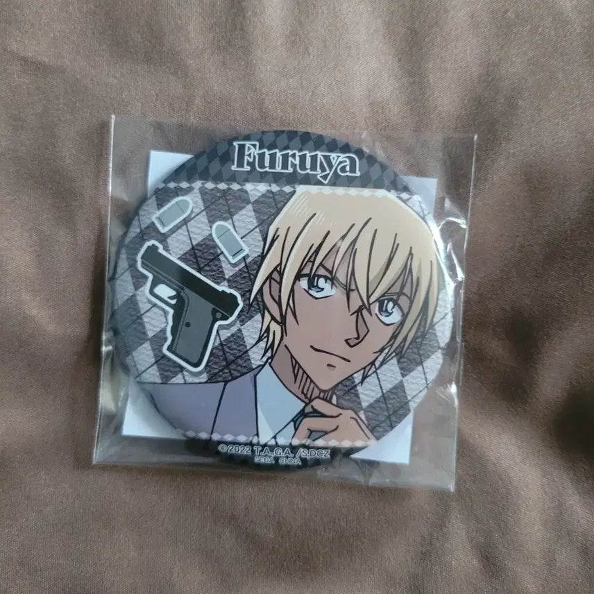 [BUNJANG] Detective Conan Furuya Rei Can Badge / 명탐정 코난 후루야 레이 뱃지 / 아무로 캔벳지