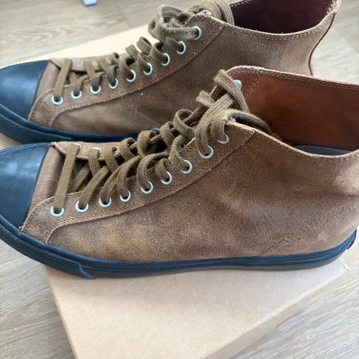 [BUNJANG] RRL Suede High-Top Sneakers / 스웨이드 하이탑 스니커즈 10
