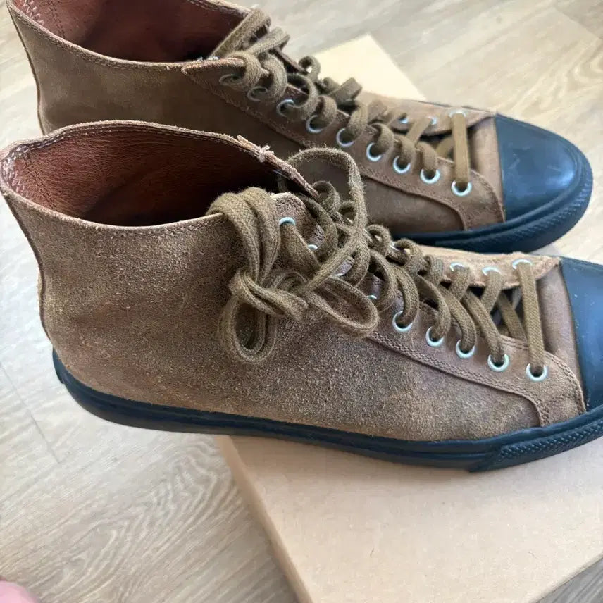 [BUNJANG] RRL Suede High-Top Sneakers / 스웨이드 하이탑 스니커즈 10