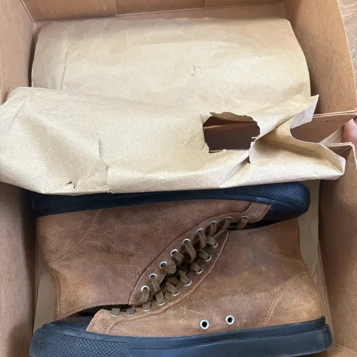 [BUNJANG] RRL Suede High-Top Sneakers / 스웨이드 하이탑 스니커즈 10