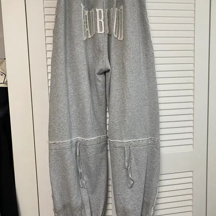 [BUNJANG] Badblood Edge Convex Jogger XS Grey / 배드블러드 로 엣지 컨백스 조거 xs 그레이