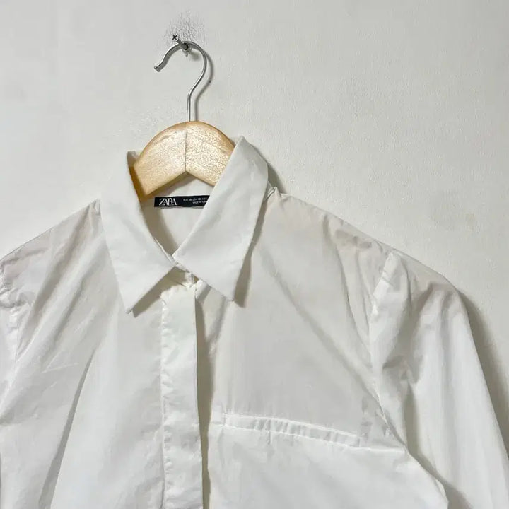 [BUNJANG] ZARA Crop Shirt / 55 ZARA 자라 크롭 셔츠 남방 정품