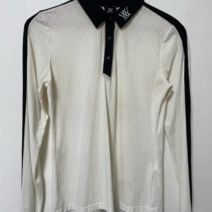 [SOLD OUT] 55 ANEW GOLF 어뉴골프 로고 올드스쿨 기능성 스판 긴팔카라티