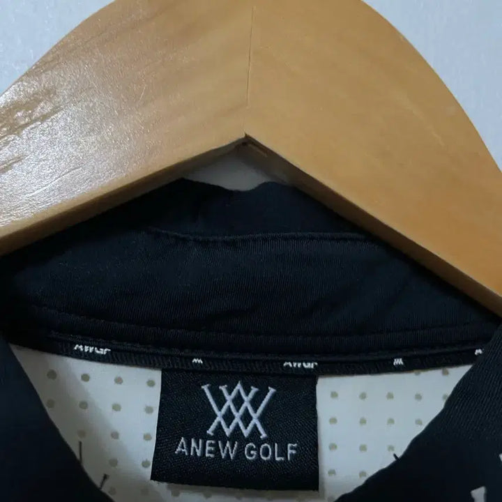 [SOLD OUT] 55 ANEW GOLF 어뉴골프 로고 올드스쿨 기능성 스판 긴팔카라티