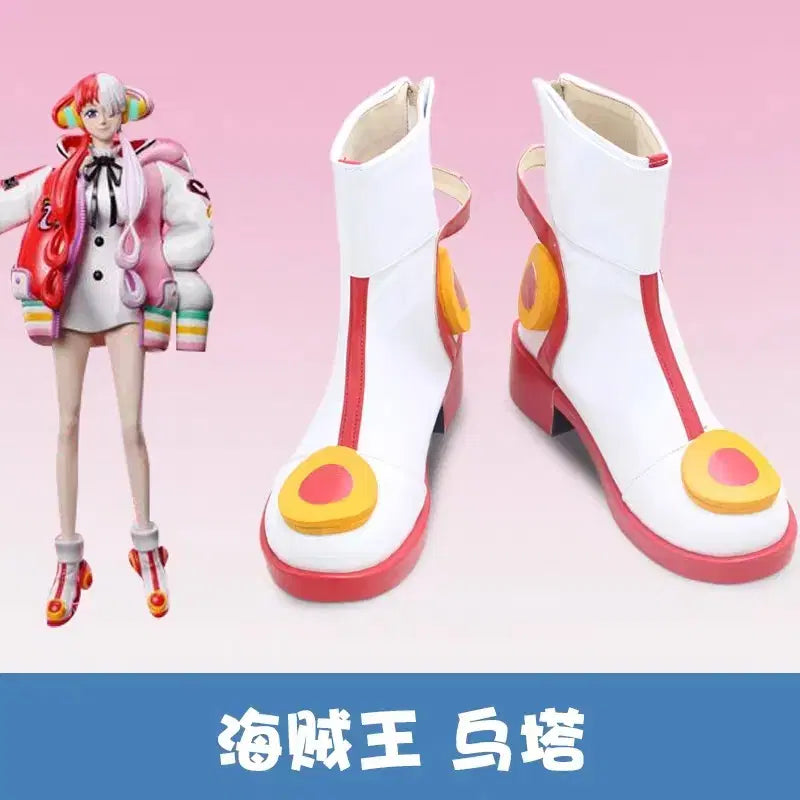 [BUNJANG] One Piece Uta Film Red Cosplay Costume Set / 원피스 우타 필름레드 코스프레