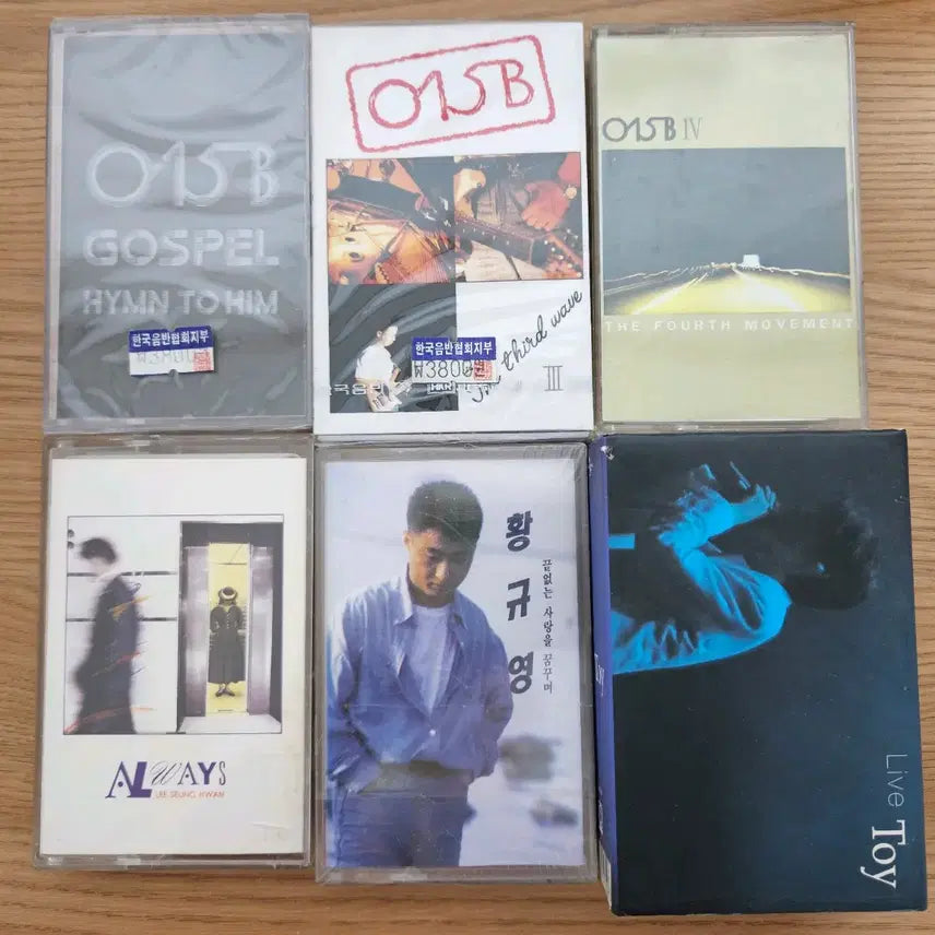 [BUNJANG] Various Artists Cassette Tape Collection / 카세트 테이프 모음집 (015B, 이승환, 토이, 황규영)