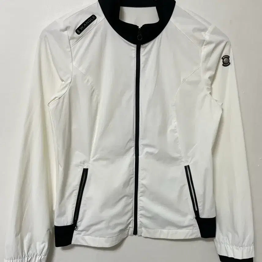 [SOLD OUT] 55 W.ANGLE 나일론 스판 트레이닝 져지 집업 정품