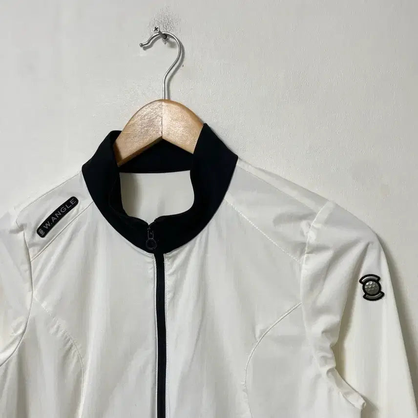 [SOLD OUT] 55 W.ANGLE 나일론 스판 트레이닝 져지 집업 정품