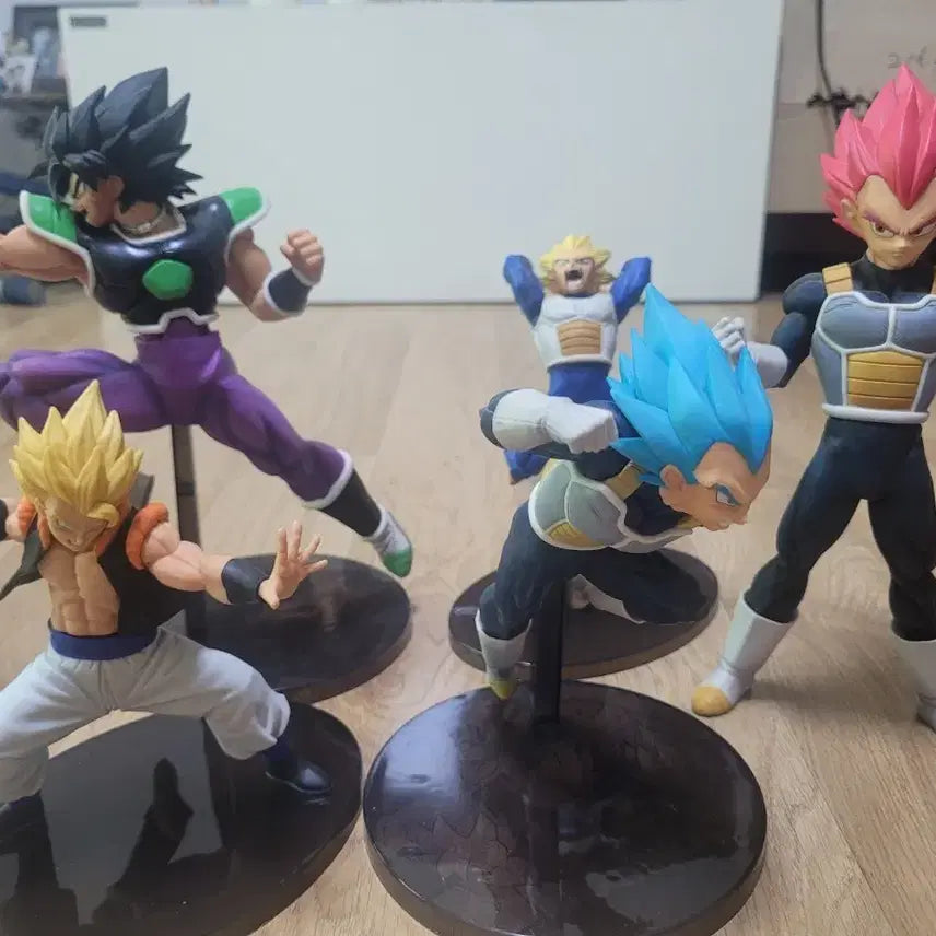 [BUNJANG] Dragon Ball Broly Vegeta Gogeta Figure Set / 드래곤볼 피규어 브로리 베지터 오지터