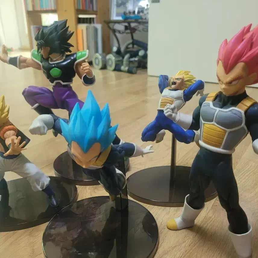 [BUNJANG] Dragon Ball Broly Vegeta Gogeta Figure Set / 드래곤볼 피규어 브로리 베지터 오지터