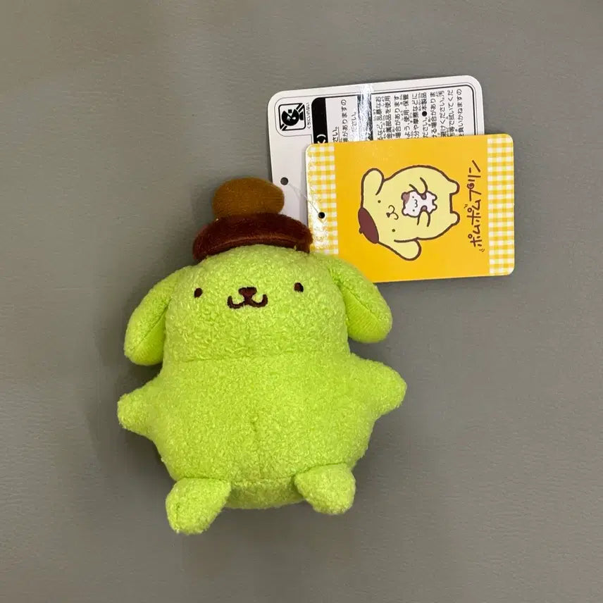 [BUNJANG] Pom Pom Purin 30th Anniversary Green Matcha Keychain Doll / 폼폼푸린 30주년 컬러 초록 그린 말차 키링 인형