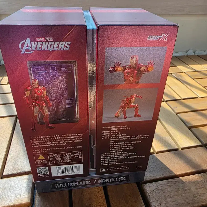 [BUNJANG] Marvel Iron Man MK5 Figure Hangar Set / 마블 아이언맨 MK5 피규어 격납고 세트