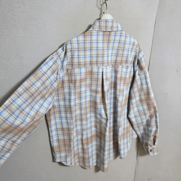 [BUNJANG] FF Frill Check Blouse / 프릴이쁜체크 블라우스 FF   n4613