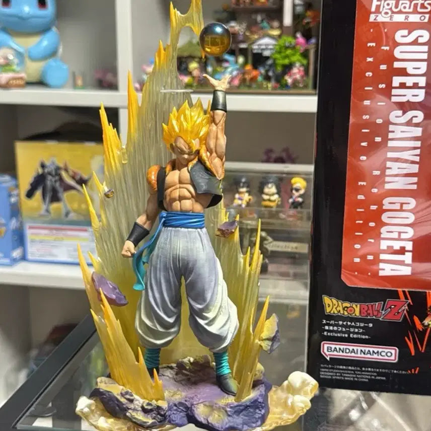 [BUNJANG] Bandai Figuarts Zero Super Saiyan Gogeta Figure / 드래곤볼 반다이 Figuarts 제로 아츠제로 슈퍼사이어인 오지터