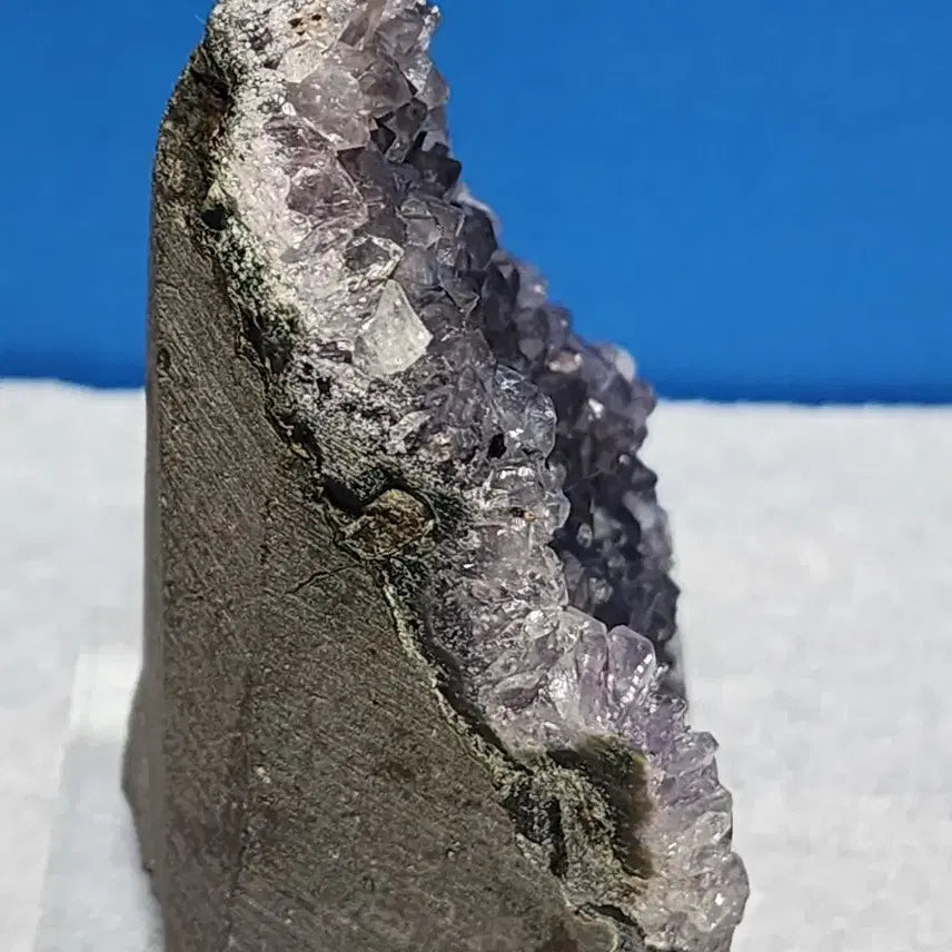 [BUNJANG] Natural Crystal Black Quartz Cluster with Base / 천연크리스탈 흑수정 원석 클러스터+받침대