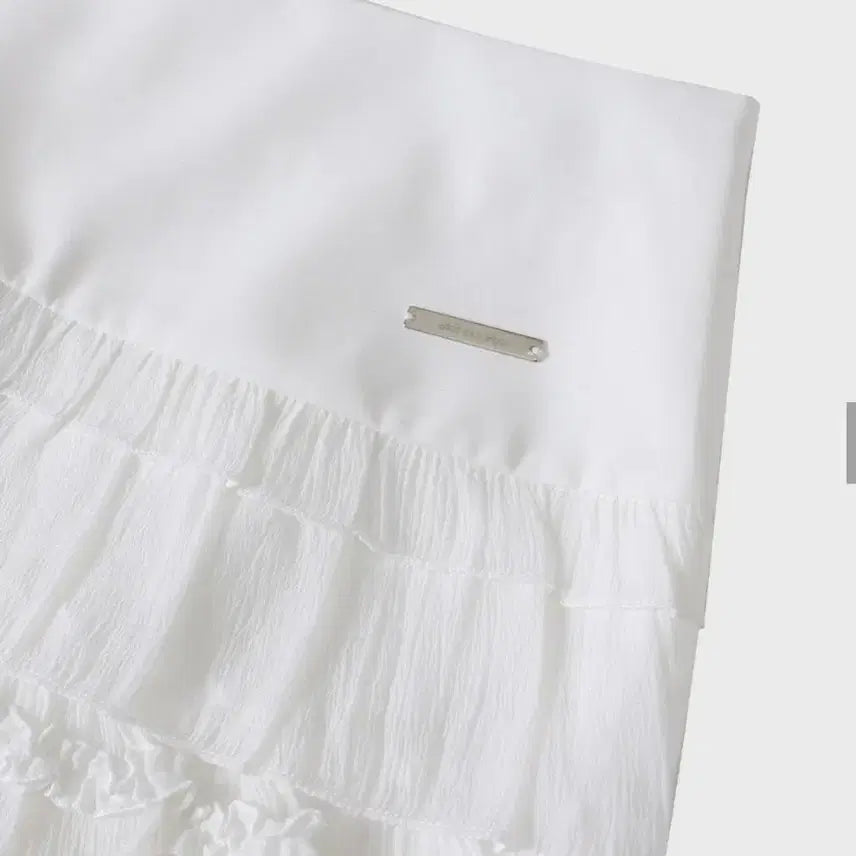 [BUNJANG] Not Your Rose Hina Skirt (White) M / 낫유어로즈 히나 스커트 (화이트) M
