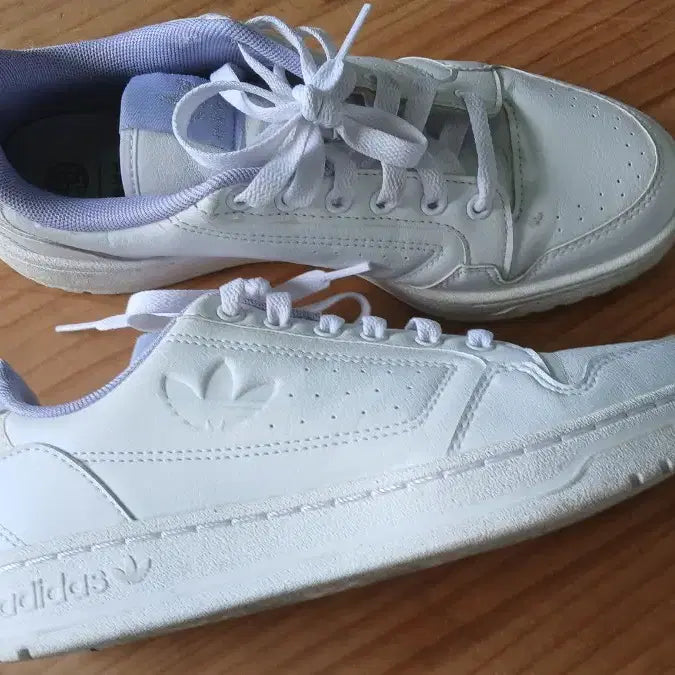 [BUNJANG] Adidas White Sneakers 235 / 아디다스 흰색 운동화 235  상태좋음