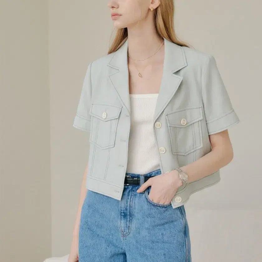 [BUNJANG] Lookast Linen Jacket / 룩캐스트 린넨 재킷(새상품급)