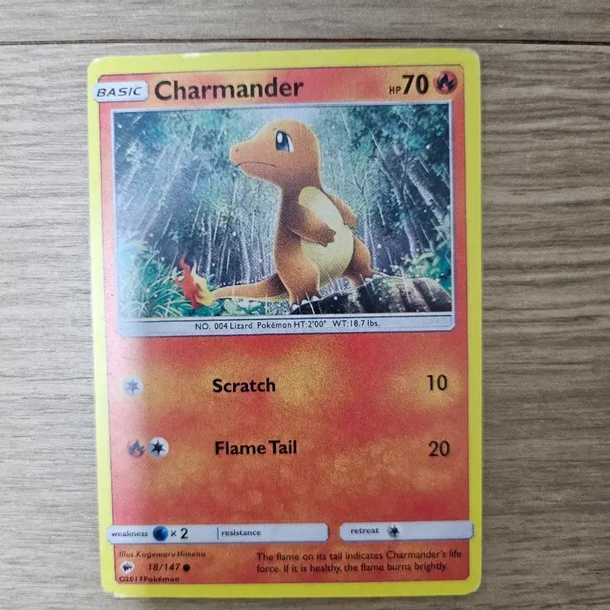 [BUNJANG] Pokemon Charizard English Edition Trading Card / 파이리영문판