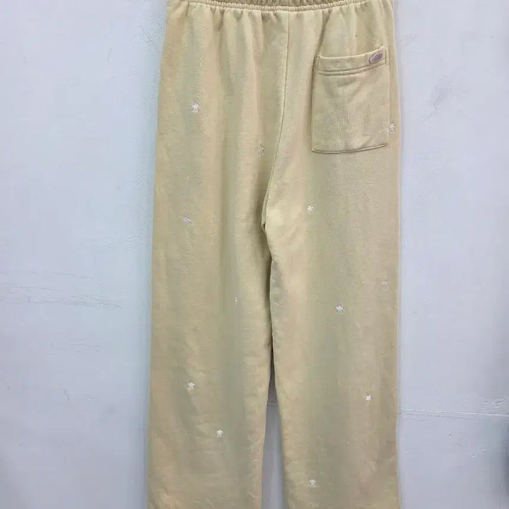 [BUNJANG] RONRON Star Embroidery Jogger Pants (Cream Yellow) / F [새상품] RONRON 론론 별 자수 조거팬츠 크림 옐로우