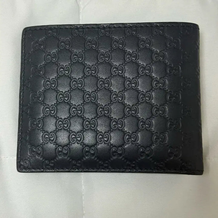 [BUNJANG] Gucci Microguccissima Navy Leather Wallet / 구찌 마이크로시마 반지갑 네이비(정품)