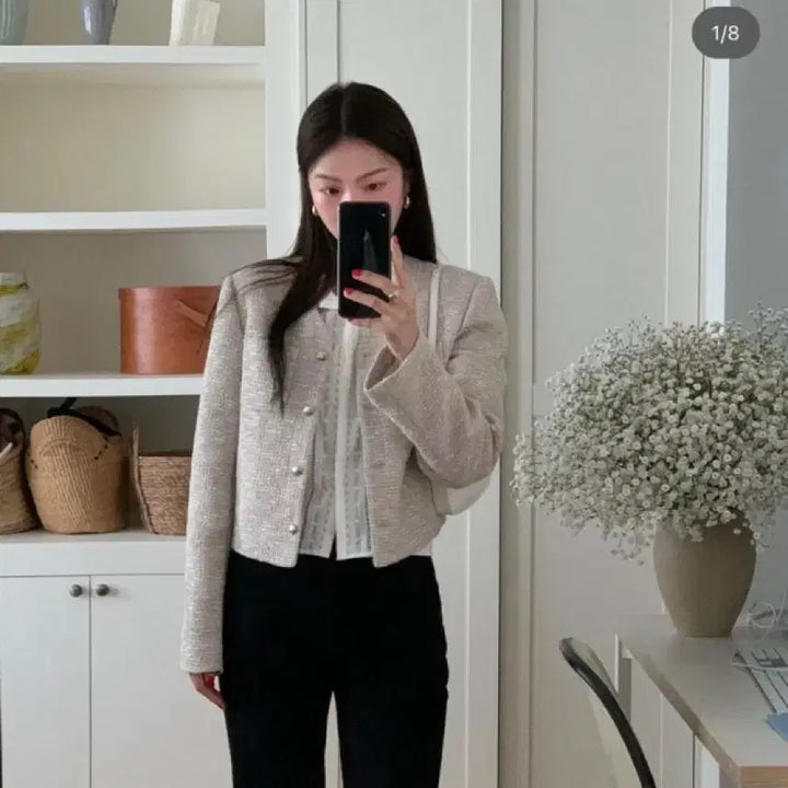 [BUNJANG] Ged Bella Tweed Jacket / 게드 벨라 트위드자켓