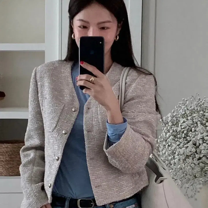 [BUNJANG] Ged Bella Tweed Jacket / 게드 벨라 트위드자켓
