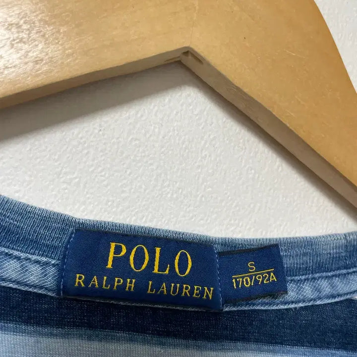 [SOLD OUT] 95 폴로 랄프로렌 스트라이프 스판 포켓 반팔티 정품