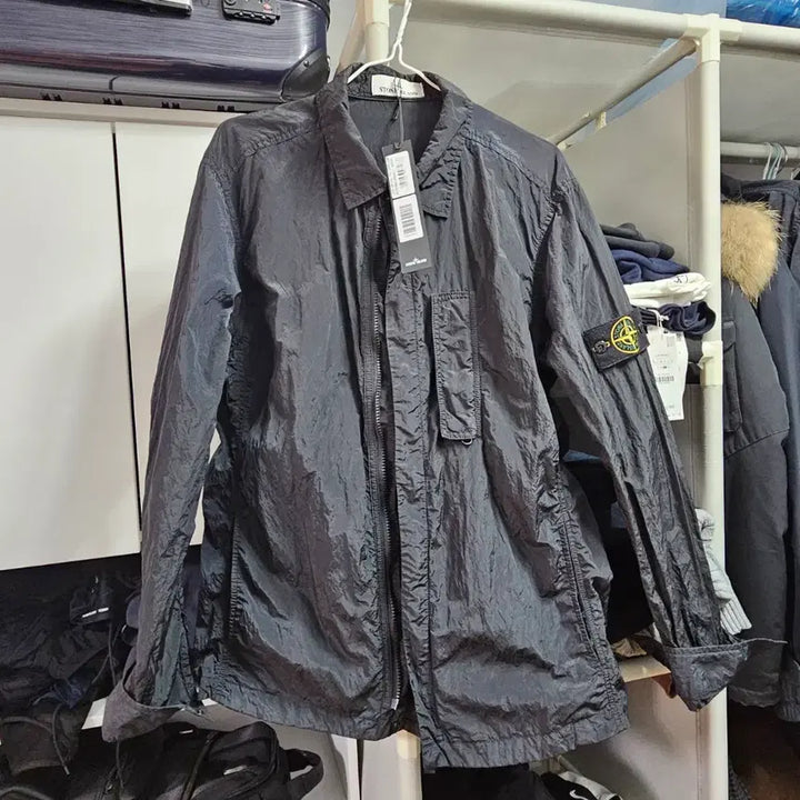 [BUNJANG] Stone Island Nylon Metal Overshirt Jacket / 스톤아일랜드 나일론메탈 오버셔츠 자켓