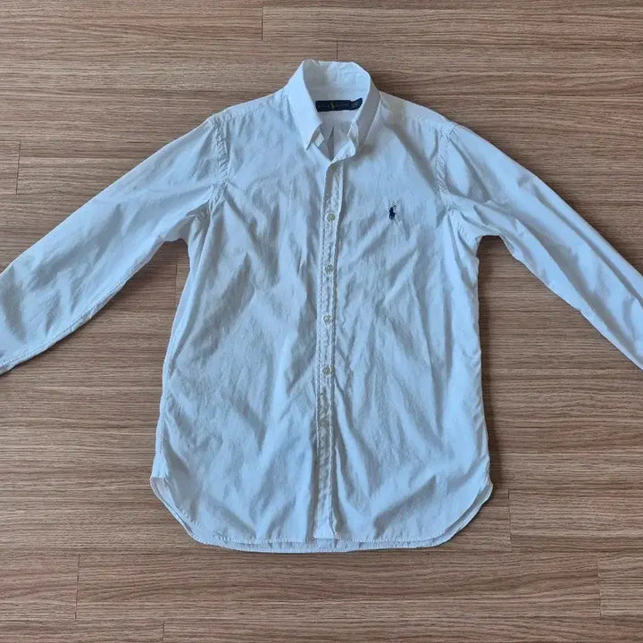 [BUNJANG] Polo Ralph Lauren Poplin Shirt White (Size 100-105) / 폴로 포플린 셔츠 화이트 100-105