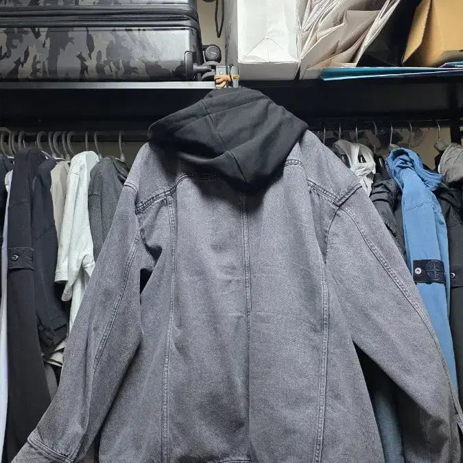 [BUNJANG] Juun.J Denim Hooded Jacket / 준지 데님후드자켓 팝니다