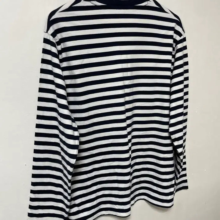 [BUNJANG] TOPTEN Stripe Loose Fit Long Sleeve T-shirt / 105-110 TOPTEN 스트라이프 루즈핏 긴팔티 정품