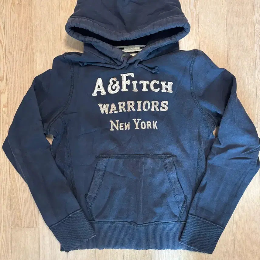 [BUNJANG] Abercrombie Y2K Navy Hoodie / 아베크롬비 후드티 L y2k