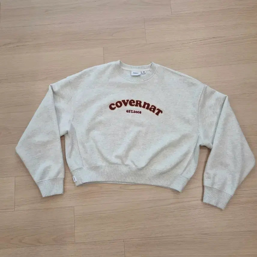 [SOLD OUT] 커버낫 크롭 맨투맨 티셔츠 M