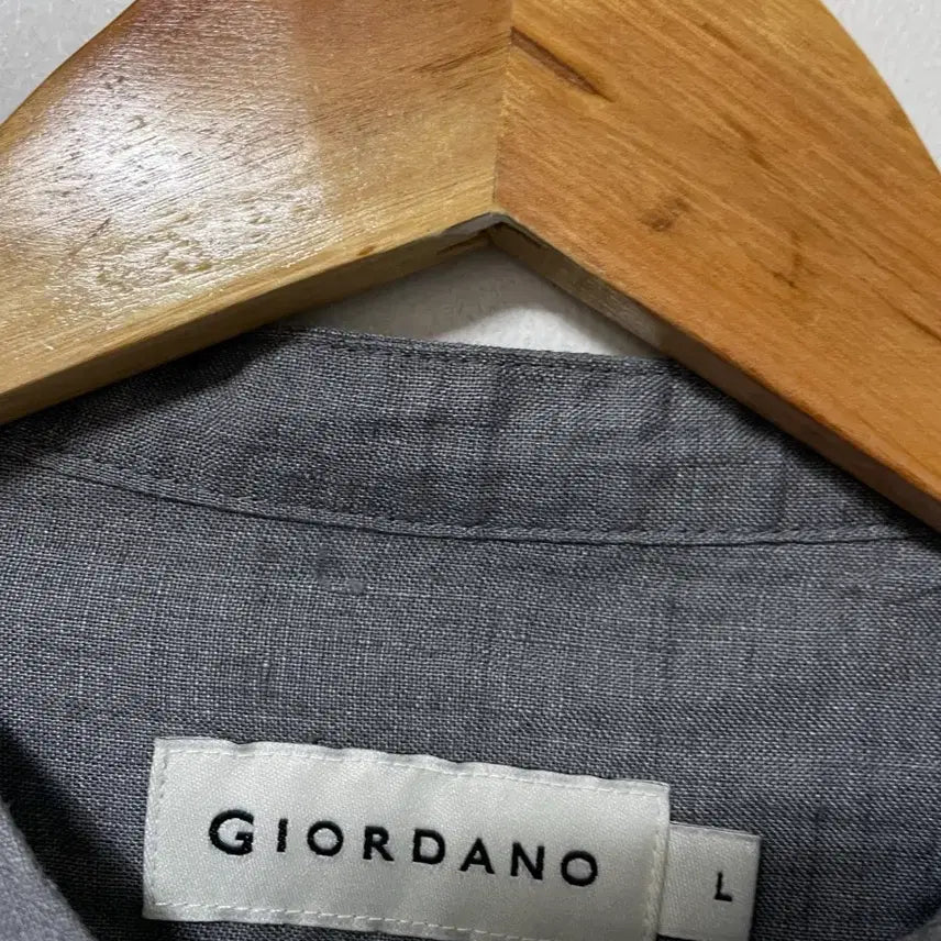 [BUNJANG] GIORDANO Linen Henley Neck Shirt / 100 GIORDANO 린넨 마 루즈핏 헨리넥 셔츠 상의 정품