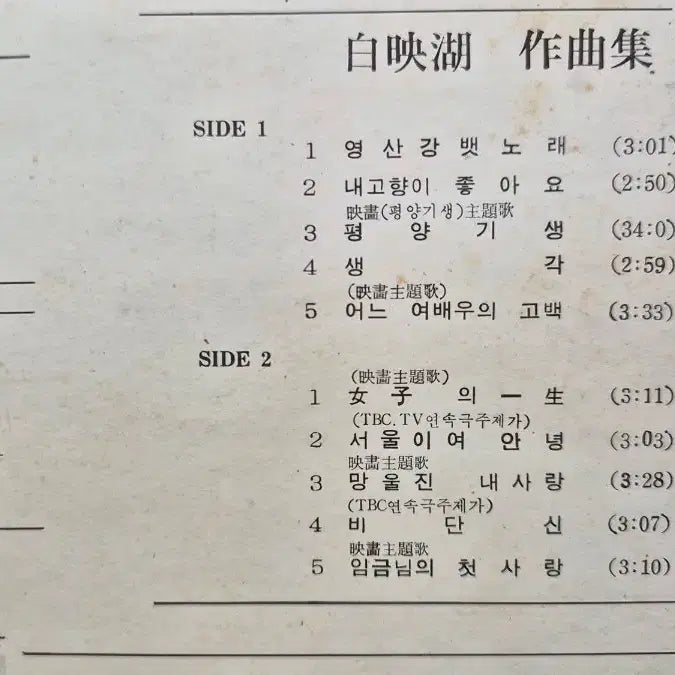 [BUNJANG] Lee Mi-ja Stereo LP Record / 이미자 스테레오 독집9 LP