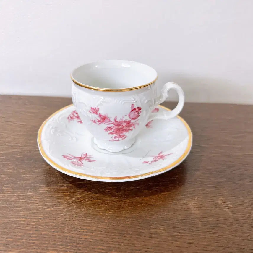 [BUNJANG] Czech Pink Teacup / 체코 핑크 찻잔