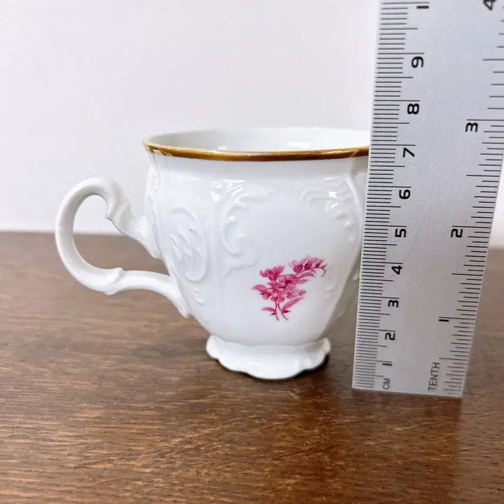 [BUNJANG] Czech Pink Teacup / 체코 핑크 찻잔
