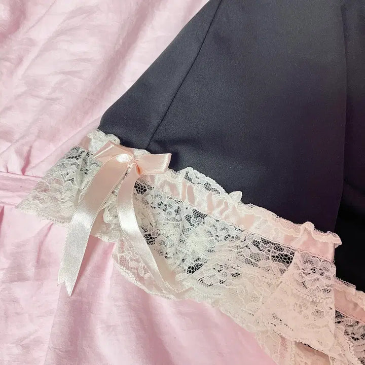 [SOLD OUT] 갸루 블랙 슬립 히메 갸루 2벌